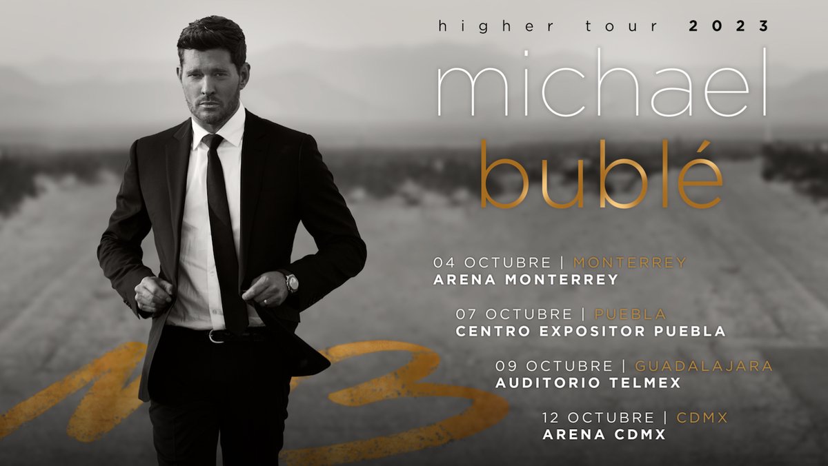 MichaelBuble's tweet photo. Guilty, I planned a worldwide tour just to have an excuse to visit México and drink tequila, don’t judge me! #MBHigherTour

Details at: https://t.co/ARS81ugfQE https://t.co/UBXVFJJVxD