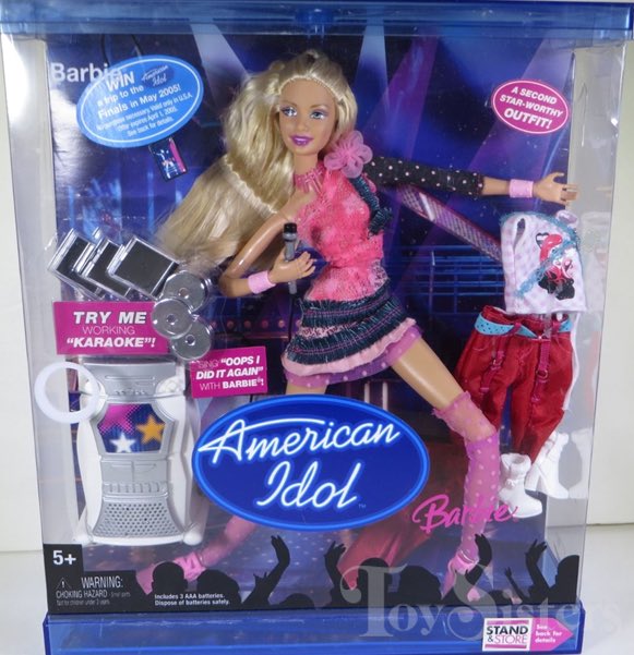 britneycharts's tweet photo. did you know Barbie once sang ‘Oops I Did it Again’ for her ‘American Idol’ edition released in 2005 ?!? https://t.co/xdRYEwdaiA