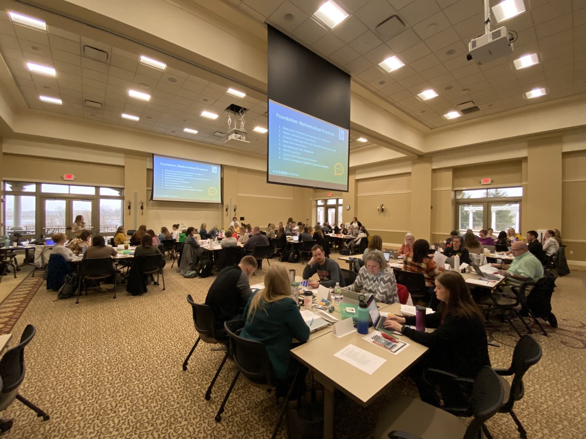 UHM_COE_CRDG's tweet image. Exciting news! Today we launched our M^Powering Secondary Math Students workshop in Iowa. Over 3 days, 75 educators will explore our upcoming MPower curriculum to support struggling learners. Thanks to @iowa_aea for hosting this event! 
#SecondaryMath #MPowerCurriculum #Algebra