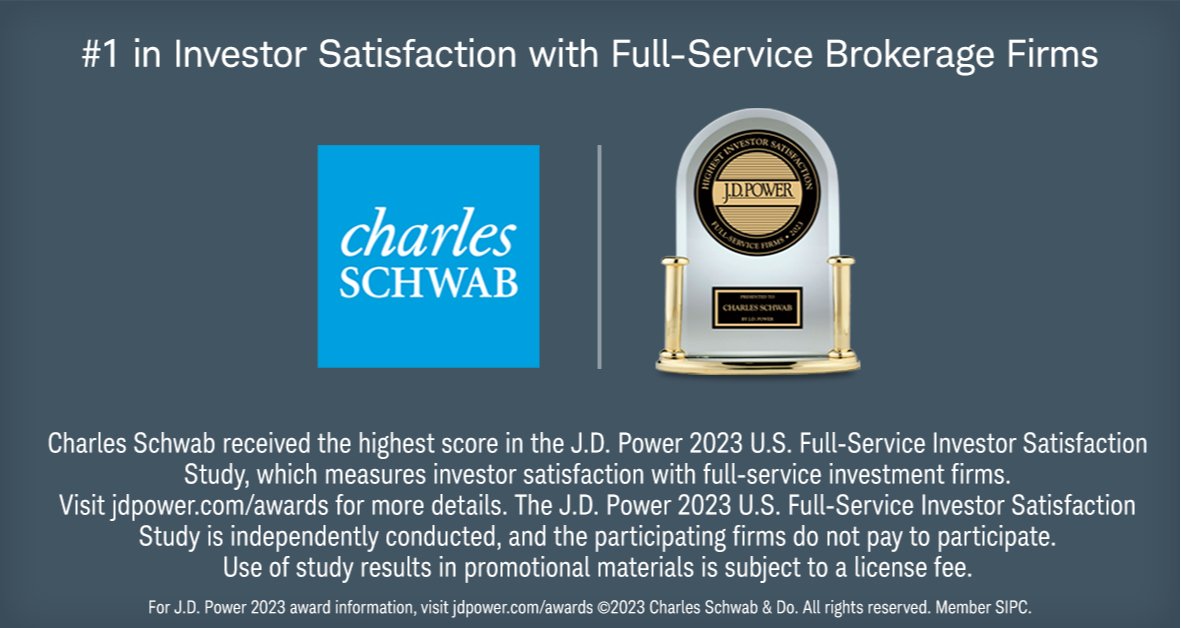 We’re forever dedicated to being first in the hearts of our clients. We are deeply honored to rank #1 in the J.D. Power 2023 U.S. Full-Service Investor Satisfaction Study and to rank highest in products and services and value for fees. bit.ly/3Kyp3HV