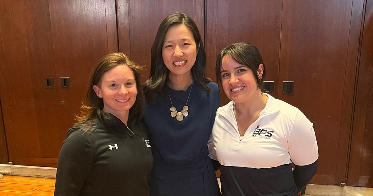 Mass General Brigham on Twitter "Lauren Simmons, ATC (L) & Courtney