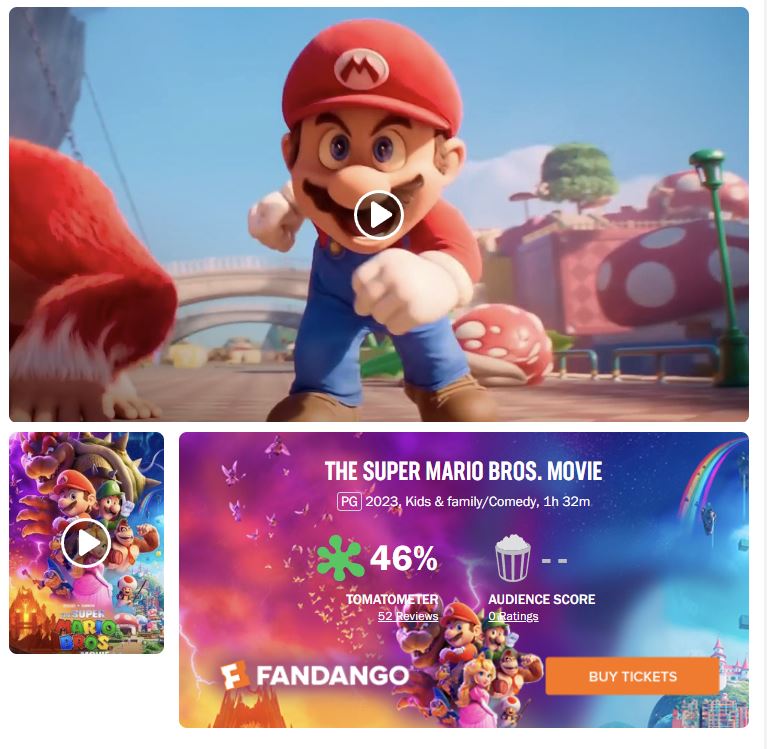 SilverTuna014's tweet photo. After all these years, Sonic has finally beaten Mario at something. #SuperMarioBrosMovie #SuperMarioMovie #SonicTheHedgehog https://t.co/Nv41THpzG3