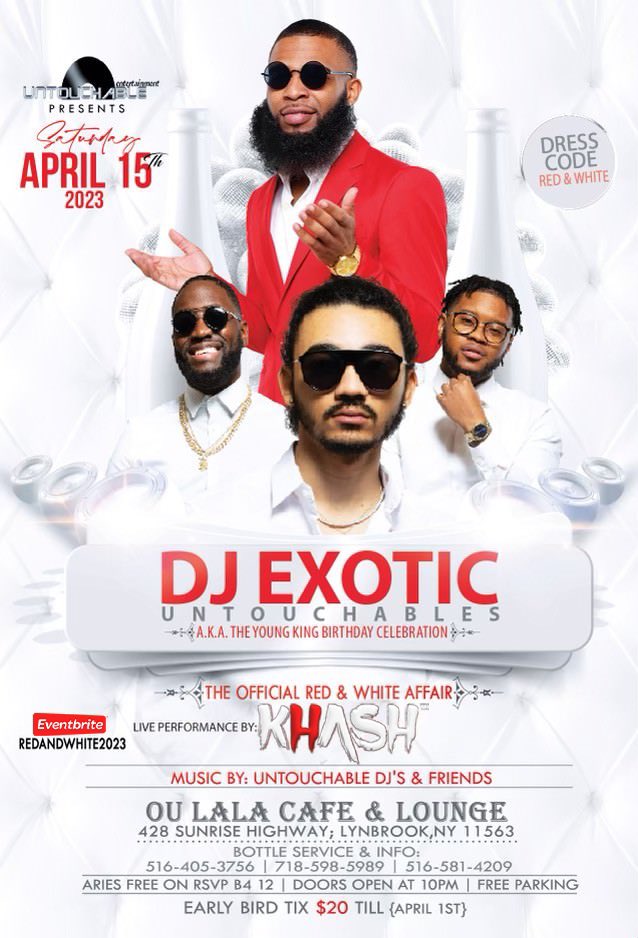 DJExotic's tweet photo. WASSUP YALL .. MAKE SURE Y’ALL GET YA TICKETS FOR MY BIRTHDAY CELEBRATION ON SATURDAY APRIL 15TH 2023 https://t.co/yRKEOk3xR7