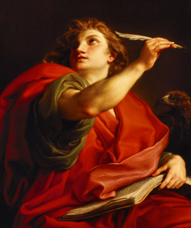 ThomisticInstEd's tweet photo. On Wednesday 5th April at 7pm, we will be looking at a commentary on St John's Gospel. This will be in the library at 24 George Square.

Image: Saint John the Evangelist by Pompeo Girolamo Batoni. This work is currently held in Basildon Park; a National Trust property. https://t.co/O7UCm2EYmo