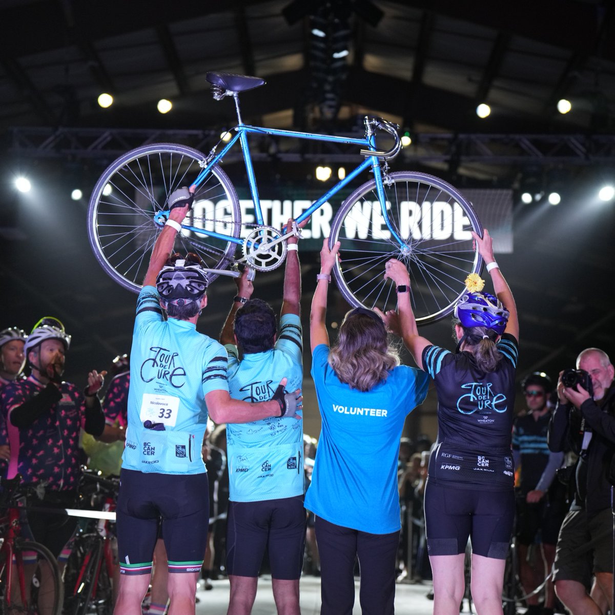 TourdeCureBC's tweet photo. We’re BC’s largest cycling fundraiser powering cancer research. Join us for a #BeyondEpic two-day ride in August. Register today: https://t.co/DnyI5d0R45 https://t.co/BkFl2ja9p2