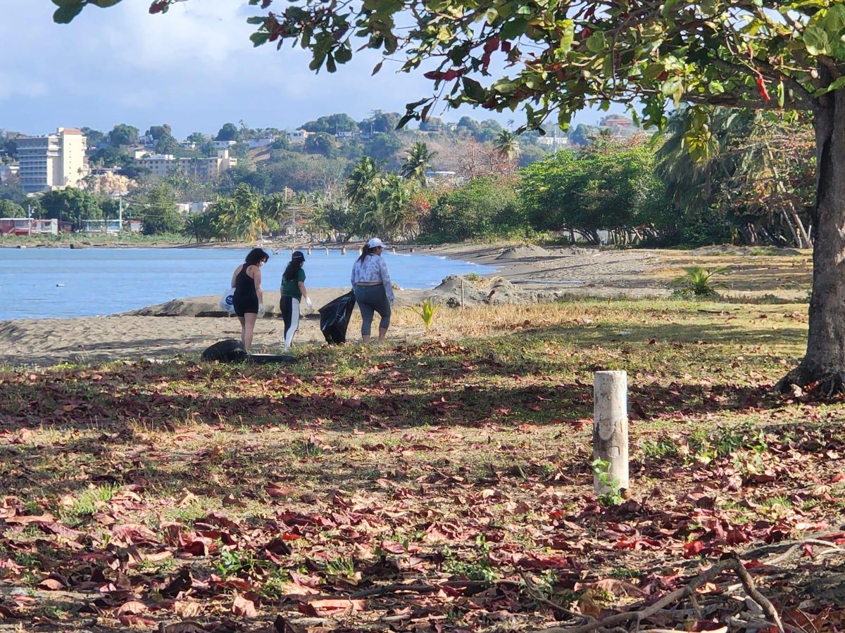 ScubaDogSociety's tweet photo. Gracias a la Capitana Alanna Nenadich y a los 17 voluntarios que el sábado pasado removieron 226 libras de basura en la limpieza de costa del Parque Litoral de Mayagüez. #TuHuellaEnArmonía #ScubaDogsSociety https://t.co/WdSLDaZlZn
