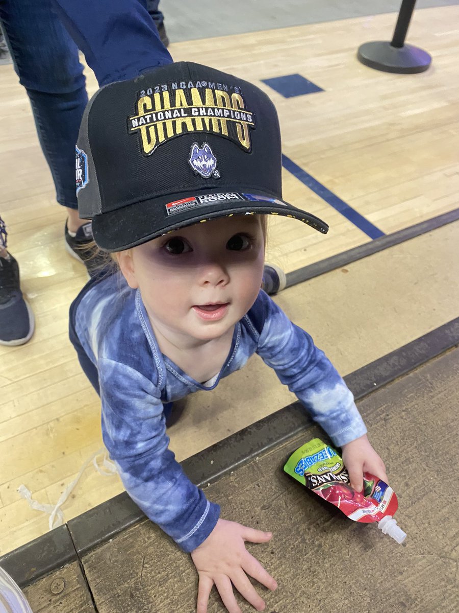 It’s safe to say that people of all ages are excited for the return of <a href="/UConnMBB/">UConn Men's Basketball</a> #HU5KIES