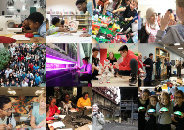 More than 1,200 events for families to experience joyful + wondrous learning this year during #RemakeDays! How will you play together this spring? 

Coming April 20-June3: remakelearningdays.org 

#STEM #STEAM #maker #arts #outdoors #fun