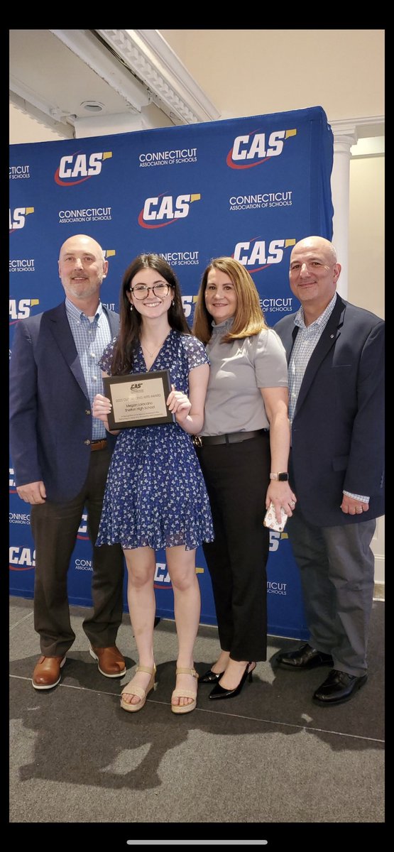 kriddleSHS's tweet photo. Congratulations to Megan Loiacano and Luke Barrrozo for receiving the CT. Association of Schools Art award for SHS.  Well deserved. https://t.co/whH1cZLdC2