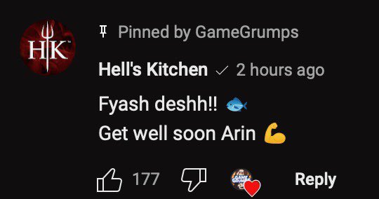 GameGrumps's tweet photo. One step closer to Gordon Ramsey coming on Guest Grumps. Let’s make it happen @HellsKitchenFOX https://t.co/LDTPuiW9pW