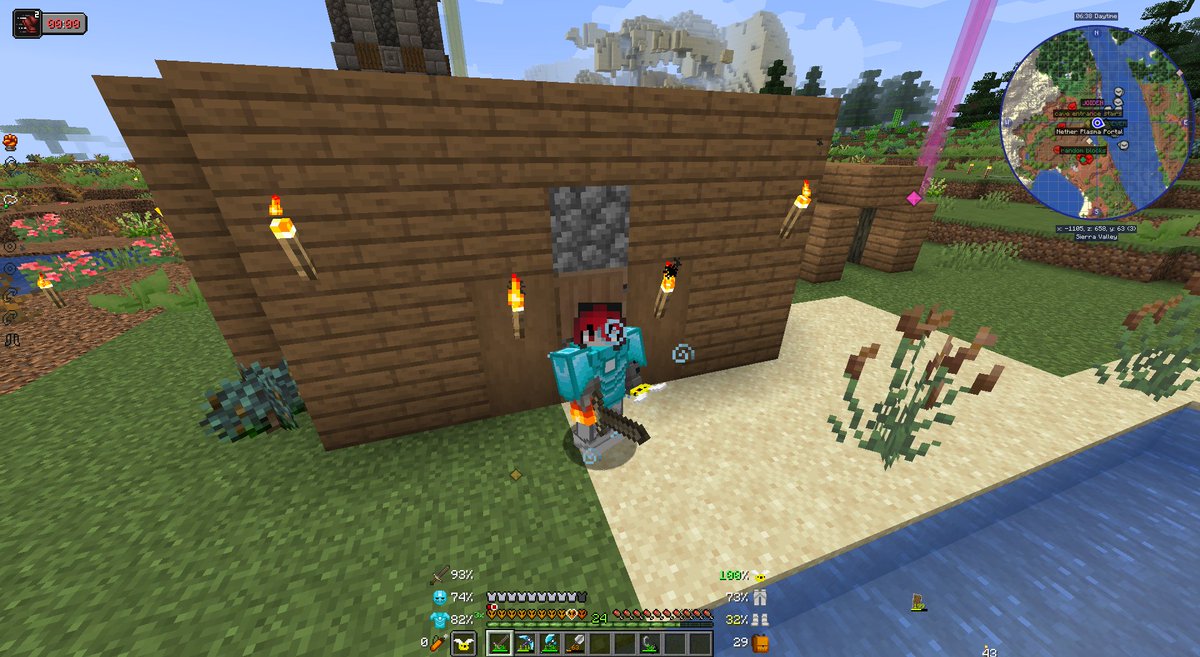 SismaSilver's tweet photo. Day 18, holding a pixie pet for double the xp, life going well. https://t.co/SX7ksR8mBZ