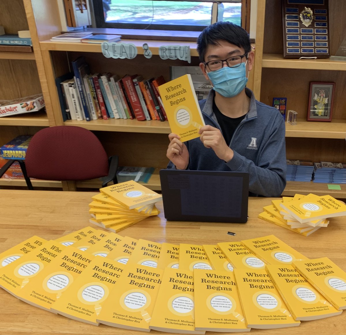 Terrific work from <a href="/tsmullaney/">Tom Mullaney</a> &amp; Prof. Chris Rea on how research projects blossom. When Tom and Chris sent me dozens of fresh copies of WRB to distribute to students/libraries last April, never imagined that it’d be a tool <a href="/TangInstitute/">Tang Institute</a> &amp; across the nation today. Happy 1 year!🥳