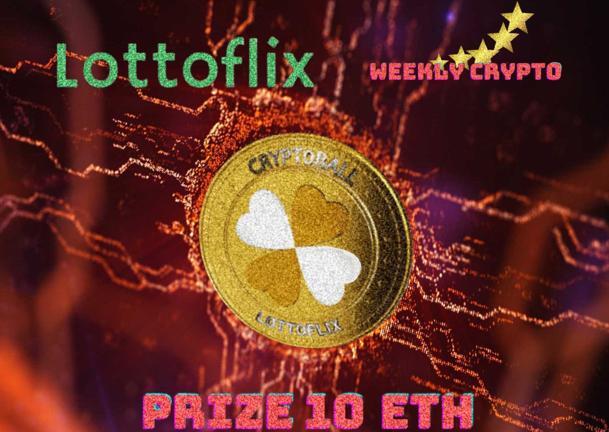 LottoFlix's tweet photo. https://t.co/zNn2yh127J
@LottoFlix

https://t.co/0H2yU9pBd7

It has never been so easy to win 10 ETH! Buy your NFT and secure your chance!

#Ethereum #bitcoin #crypto https://t.co/MoFsQYqP7o