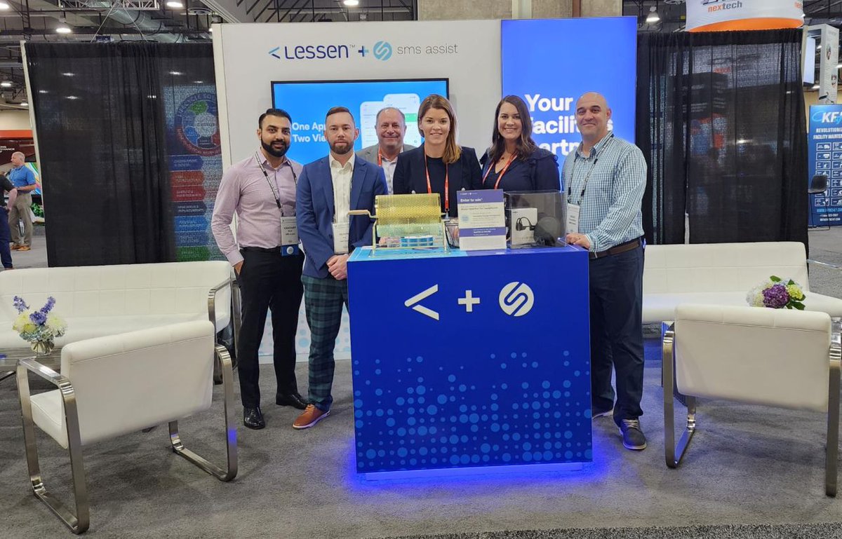 SMSAssistLLC's tweet image. The exhibition floor is open for business! If you&apos;re at #ConnexFM2023, come visit our team at booth #1101 to learn how we deliver a better experience to the facilities maintenance industry. Plus, enter for a chance to win a prize and see our new One Insite™ app. Let&apos;s connect!
