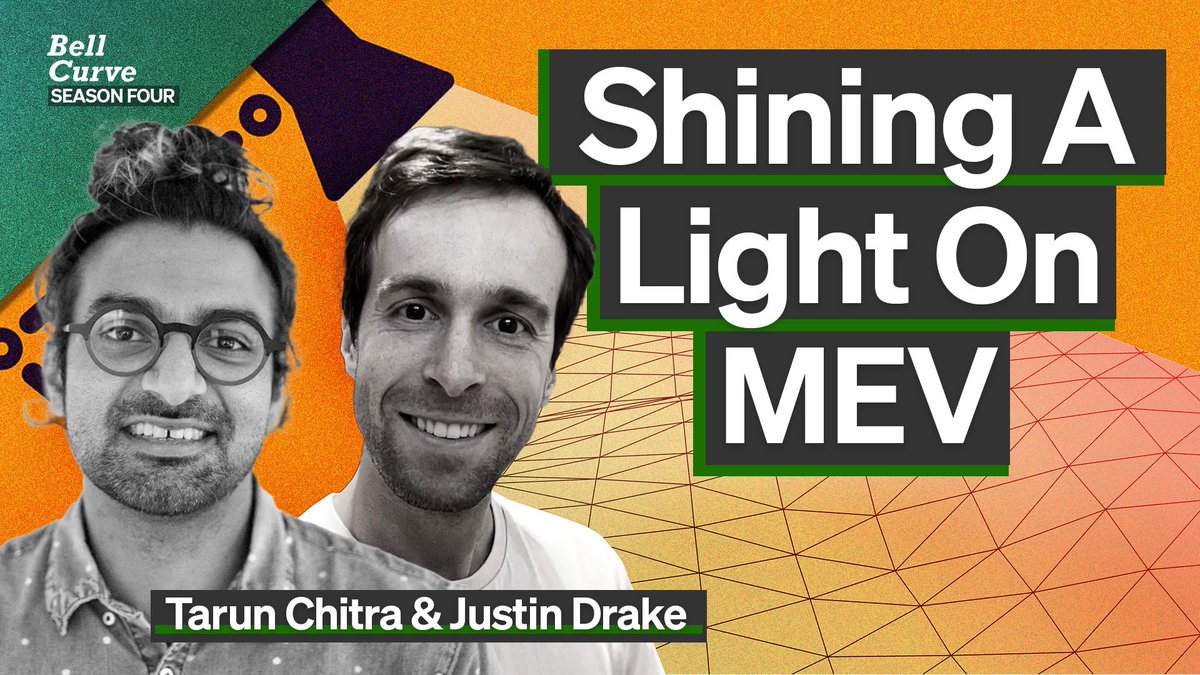 thebellcurvepod's tweet photo. 1/ So @tarunchitra, @drakefjustin and @hasufl all sit down to debate the most important aspects of MEV and you're not listening?

Tune in for a great episode!

→https://t.co/Pf179hJdgK
→https://t.co/H3VHjTANoh
→https://t.co/yFxAcFJ58q https://t.co/niCvMkRUov