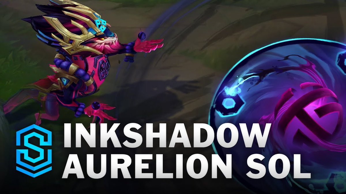 Jumaralo Hex on Twitter: "SkinSpotlights - Inkshadow Aurelion Sol Skin
