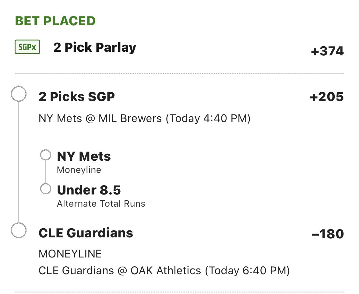 TripleJSports3's tweet photo. Day 10, Baseball special

🔒@Joe_Lang_ Mets ML
🔒@Jake_Kniep Mets U8.5
🔒@JRogersLocks Guardians ML

1U, +374, 📕 book it https://t.co/rwioPI6T1c