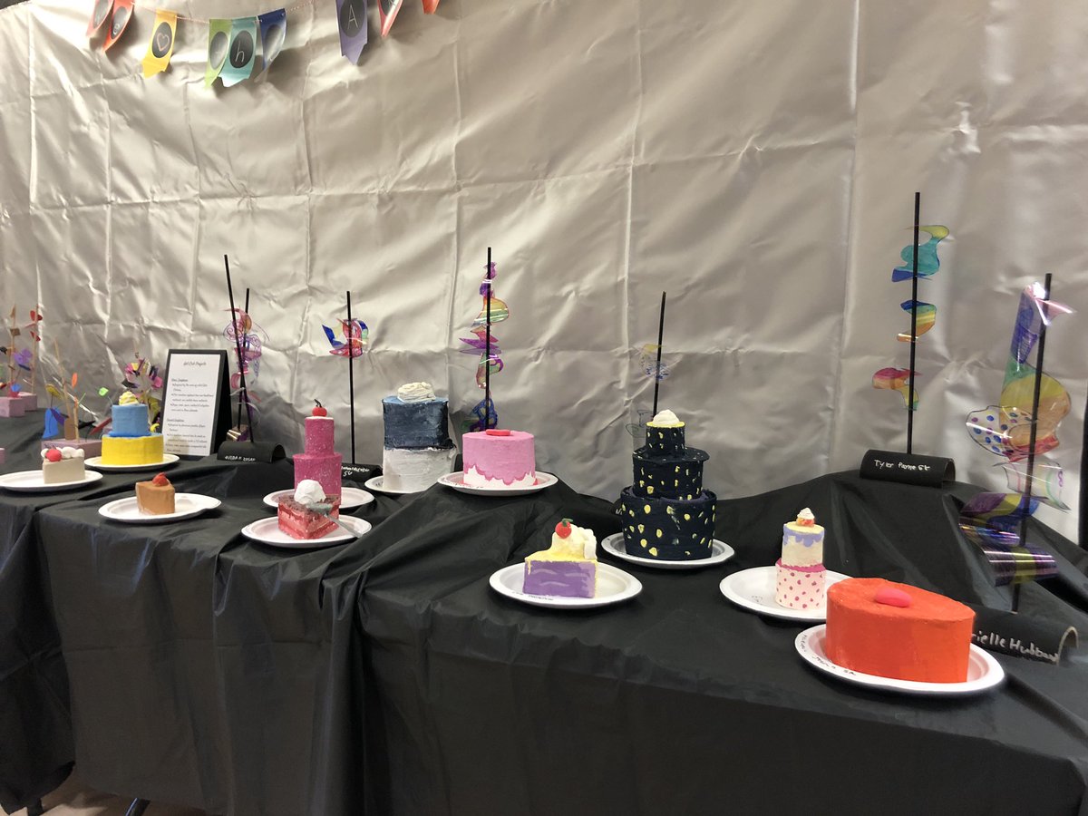 preletzBASDart's tweet photo. The inaugural 5th Grade Art Show @MillerHeightsES! Thank you students, staff &amp; our amazing PTO!@BethlehemAreaSD #BASDarts https://t.co/J0PpKj7x9N