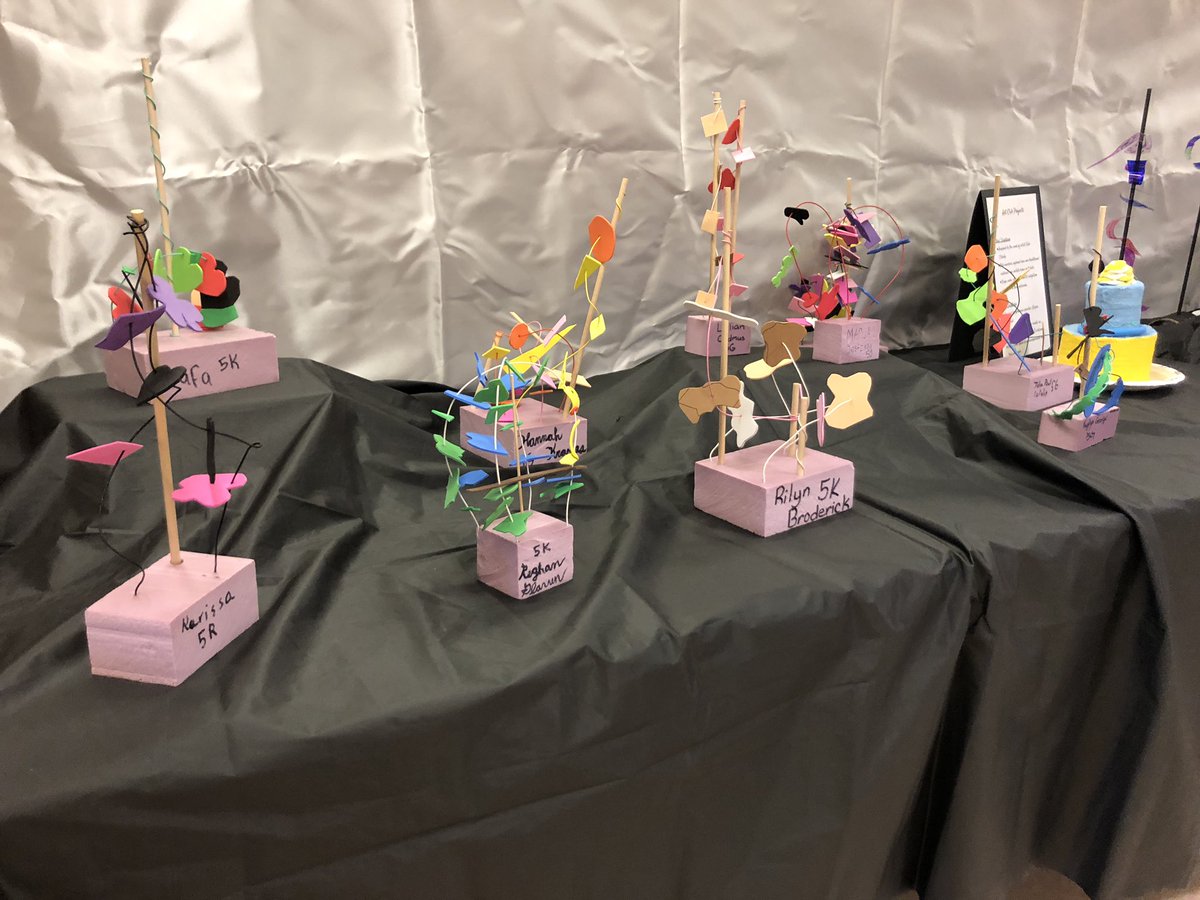 preletzBASDart's tweet photo. The inaugural 5th Grade Art Show @MillerHeightsES! Thank you students, staff &amp; our amazing PTO!@BethlehemAreaSD #BASDarts https://t.co/J0PpKj7x9N