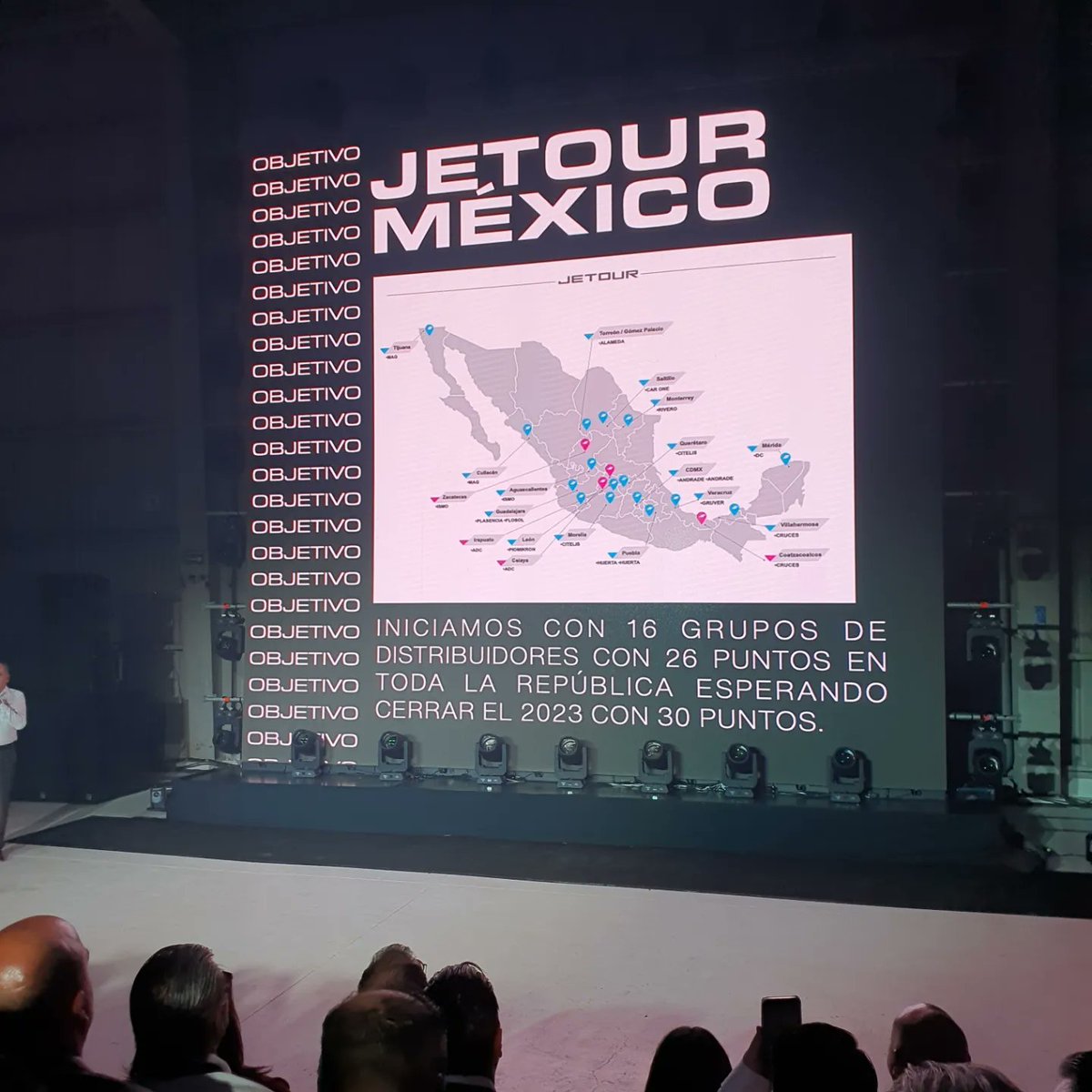 Quiero_Auto's tweet photo. Jetour México inicia operaciones oficialmente el 15 de abril con 26 distribuidores pero lo más importante una inversión de 3k mil millones de dolares para construir una planta, la segunda inversión más importante después de los 5k mil millones de @teslamotors https://t.co/EVoeOgS2HM