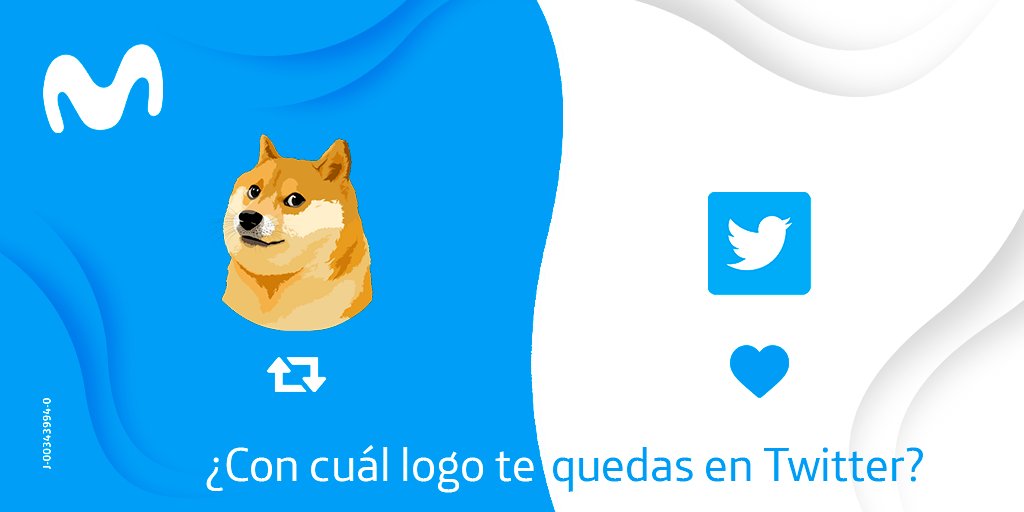 MovistarVe's tweet photo. 😮🫢🤨¿Y el pajarito azul? La mítica ave que por años ha caracterizado a Twitter ha sido reemplazada por un perrito “Doge”.

¿Qué te parece este cambio? Reacciona con tu favorito RT o LIKE. https://t.co/Fg6mMBqZWF