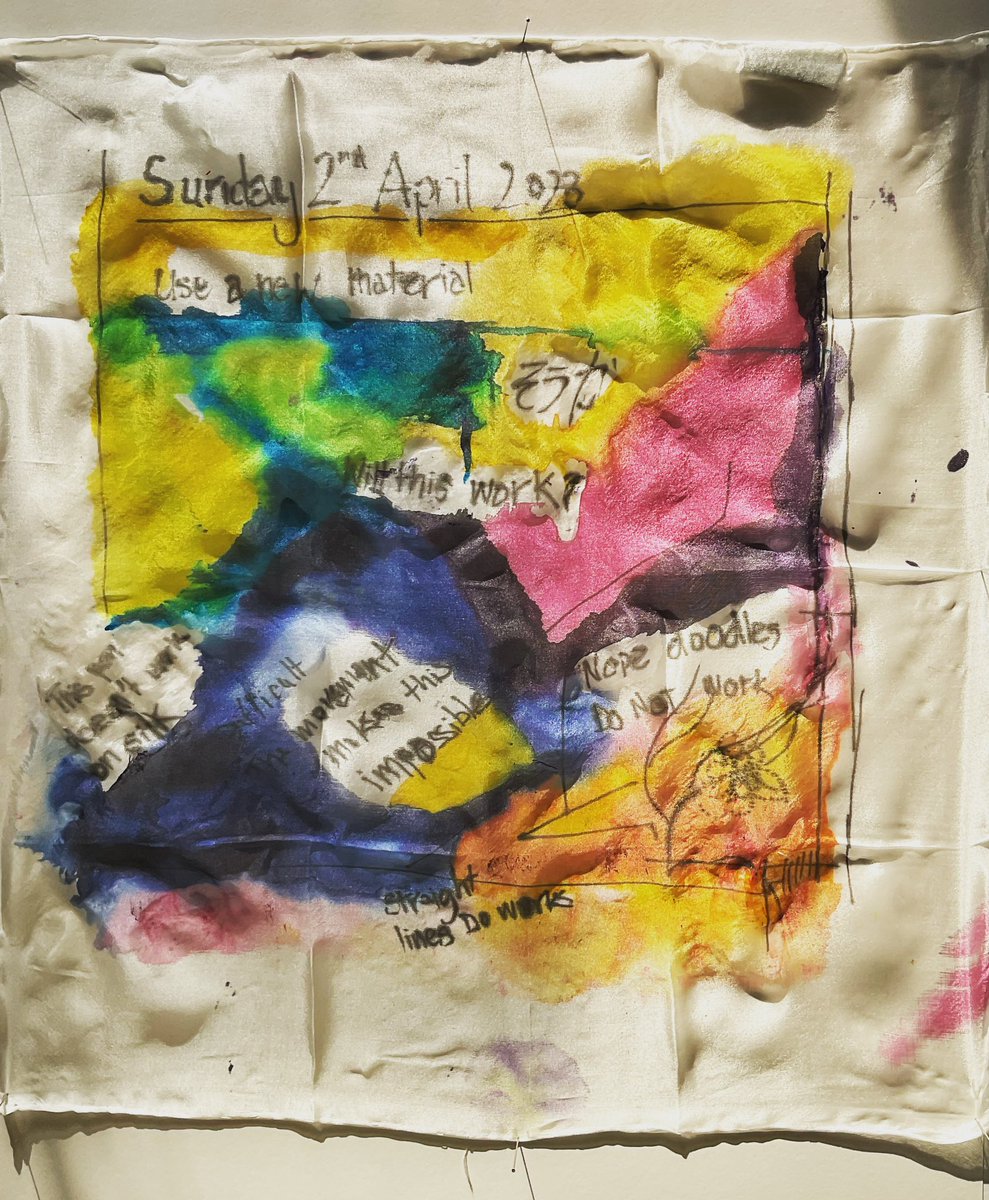 #30works30days Artquest Brief for Day 2 - Use a new material

Not my finest