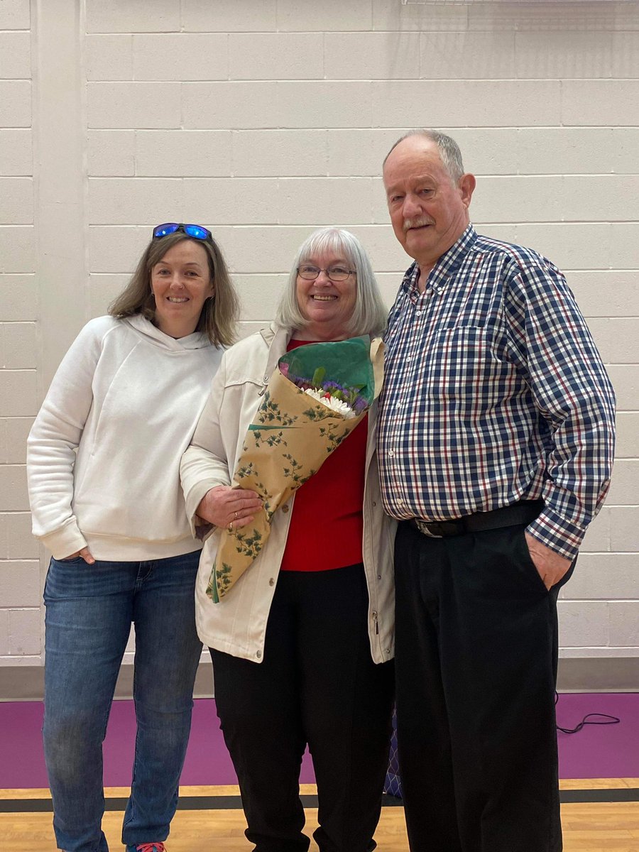 Congratulations to Wallace Carr our Amazing Volunteer and Friend.   Today, we got to surprise Wallace with an assembly to present him with an award for Volunteer of the Year from the Provincial chapter of the Home and School Association.