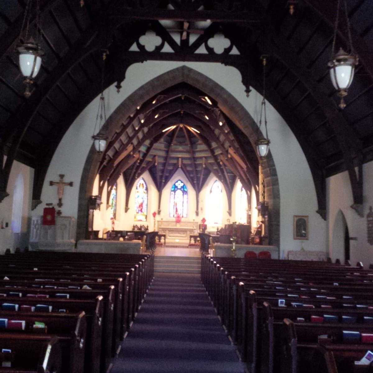 Good to spend time at the Cathedral of Our Merciful Saviour, Faribault, today. The holiest of the historic places in our Diocese.