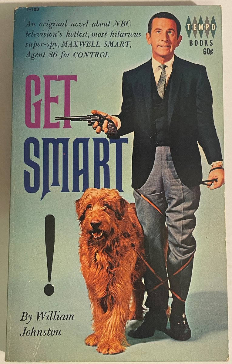 Excited to share the latest addition to my #etsy shop: Get Smart! by William Johnston [1965 TVTI Tempo {T-103} PBO - Don Adams, NF] etsy.me/3ZFKIT4 #getsmart #donadams #williamjohnstone #tempobooks #vintagepaperbacks #paperback #book #chrismcmillenbooks