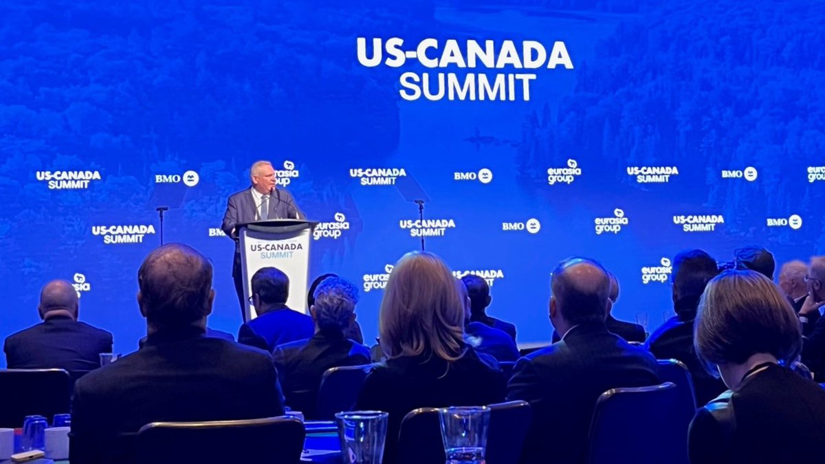 Great to hear <a href="/fordnation/">Doug Ford</a> open today’s US-Canada Summit in Toronto.
 
Thank you Premier for flagging the immense opportunity of “Buy North America” as we face together the biggest transformation of our economies. #USCanadaSummit #weareCDNsteel