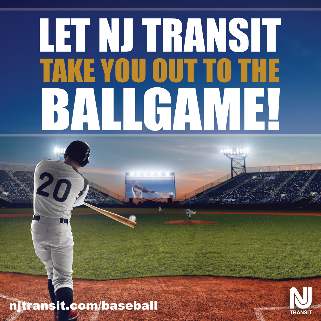NJ TRANSIT on Twitter "⚾⚾ Mets and Phillies are back in town this week