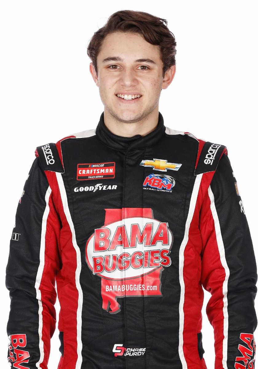 Chase Purdy- No. 4 Bama Buggies Silverado Craftsman Trucks Bristol Dirt Preview: 'Chase'n Checkers:   

 * Chase Purdy slides into the truck race on dirt at Bristol Motor Speedway riding the momentum of a career-best runner-up finish… https://t.co/efP4vlOy60 https://t.co/vnMsTPFKQd