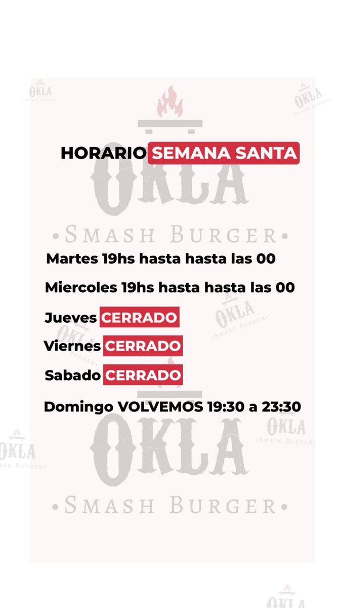 OklaSmashPy's tweet photo. ATENCIÓN OKLA FANS 🍔🍟 https://t.co/8oY1esZP3t