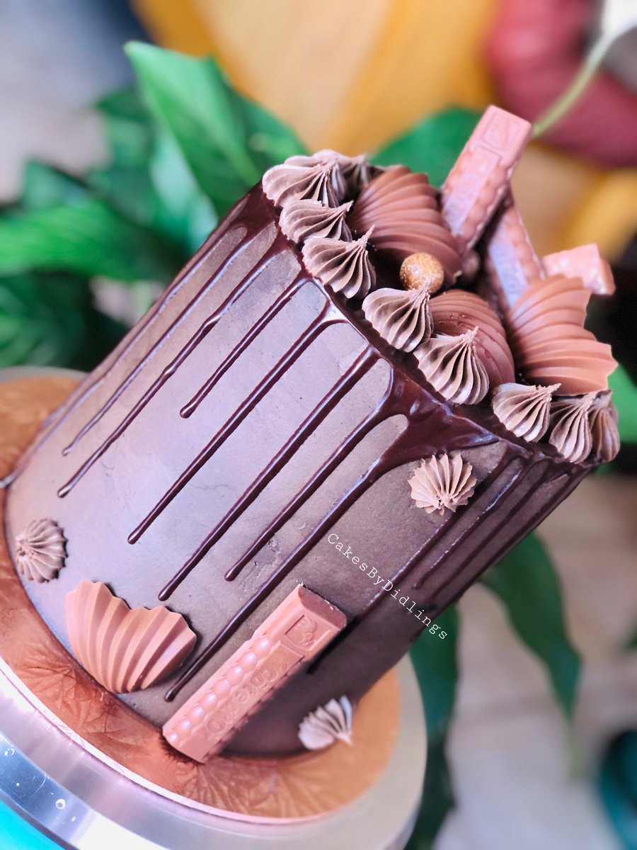 lights_di's tweet photo. The most decadent chocolate cake . 

Order yours today. 
#GirlTalkZA #BBTaitans #cakesbydidlings https://t.co/TMnKAlsZxq