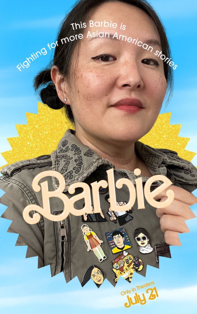 nancywyuen's tweet photo. Couldn’t help myself. Create your own Barbie or Ken selfie: https://t.co/kxpr5VyVbY https://t.co/kqUiJ8cKdJ