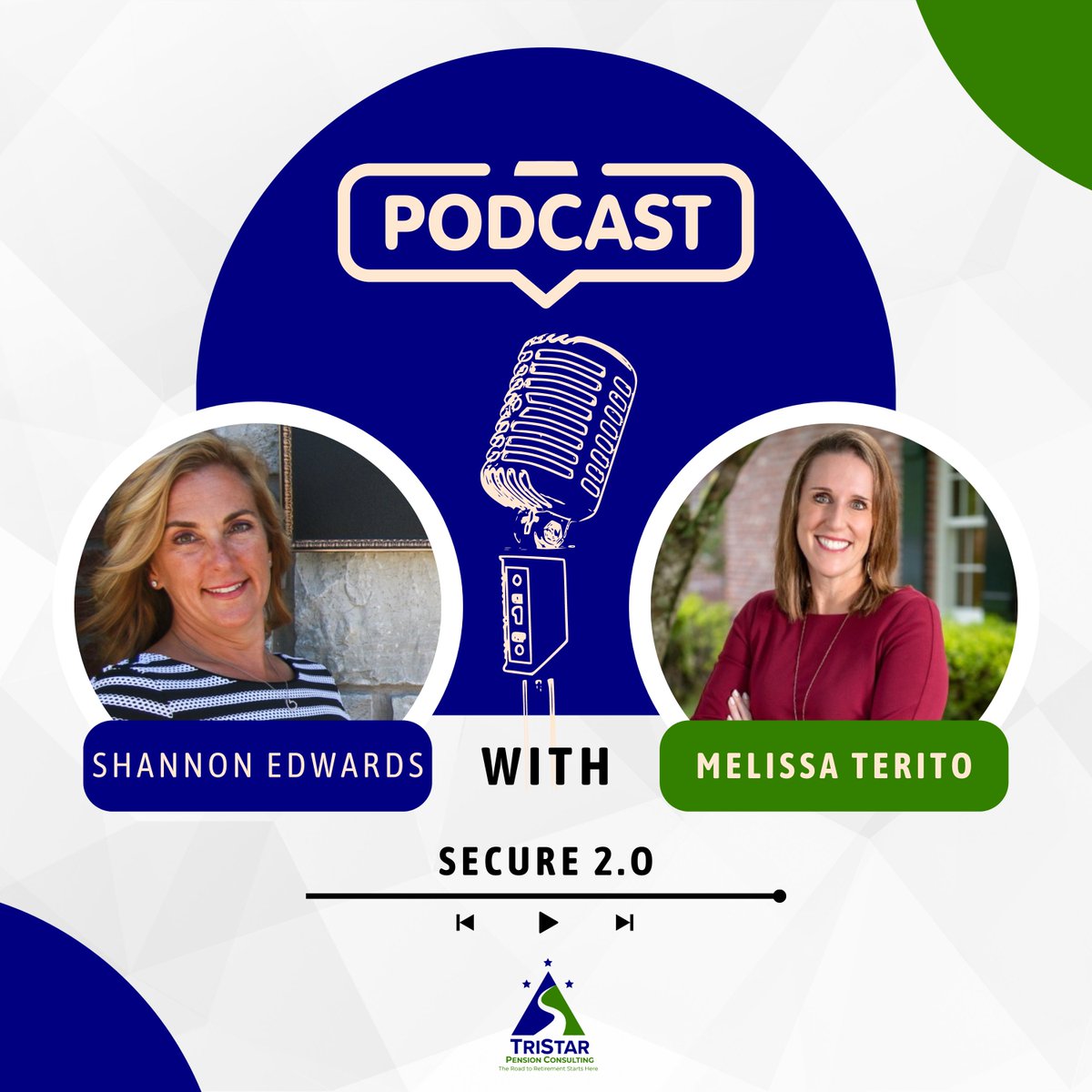 Our leader Shannon Edwards had the opportunity to sit down with Melissa Terito, CPA from Sentinel Pension, A Division of Faulk &amp; Winkler and chat about SECURE 2.0 on her podcast: #TPA Tidbits. Listen via Apple podcasts here: lnkd.in/gwwbWr95  #podcast #retirement