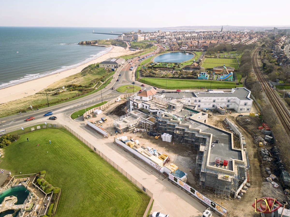 mick376ad's tweet photo. @Inn_Collection drone pics of the  Park Hotel, Tynemouth now known as Tynemouth Castle Inn. @ChronicleLive @Scoopford @TynemouthGossip https://t.co/9rZ5gLIB4T