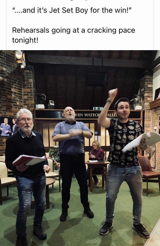 NymTheatre's tweet image. JET SET BOY rehearsals in full swing! stablestheatre.co.uk/jet-set-boy/ @stablestheatre #Hastings #Sussex #art #play #rehearsal