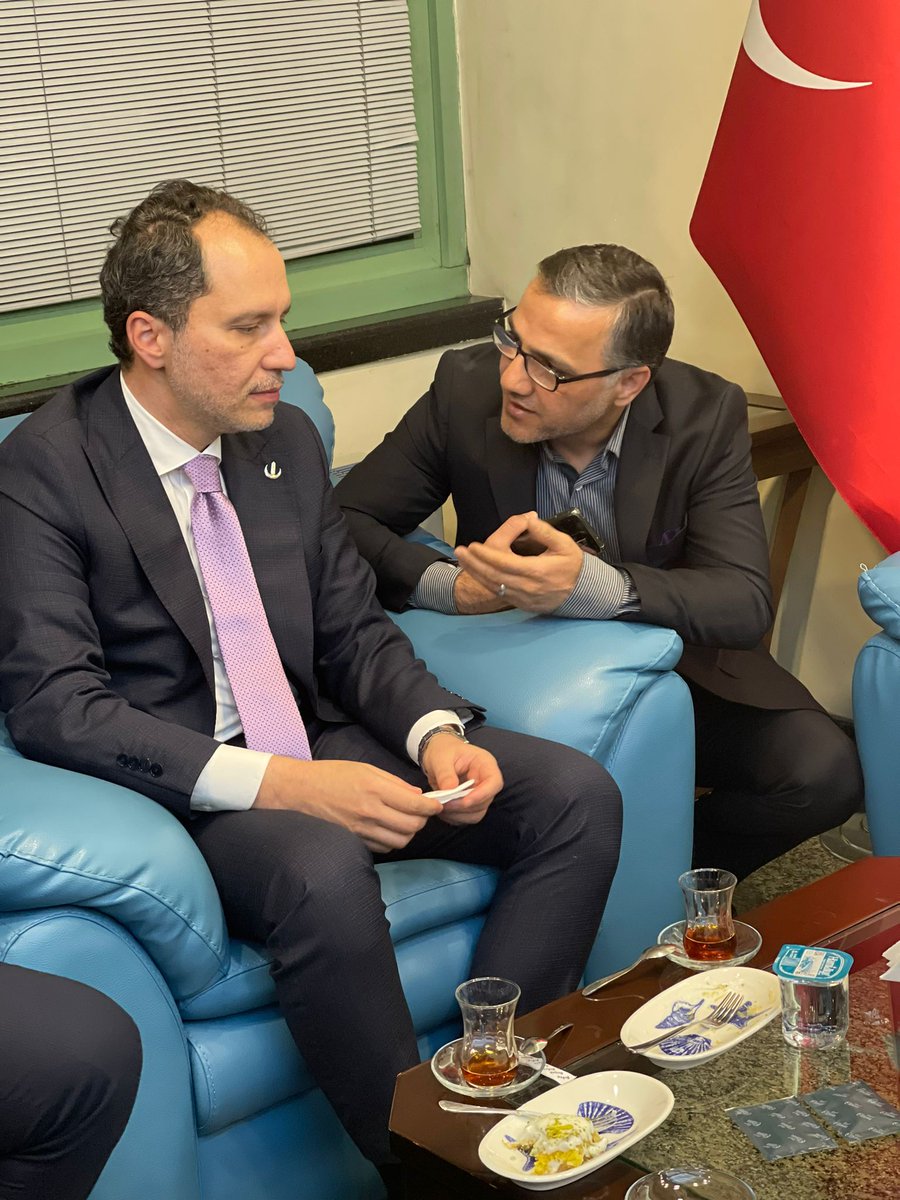 Az önce Adana havalimanı'nda VIP salonunda   #sağlık çalışanlarının #maaşları ek ücretleri vs... ile ilgili <a href="/rprefahpartisi/">Yeniden Refah Partisi</a> genel başkanı sayın <a href="/ErbakanFatih/">Dr. Fatih Erbakan</a> beyle uzun ve detaylı bir görüşme sağladım. Takipçisi olacağını iletti.Teşekkür ederiz.