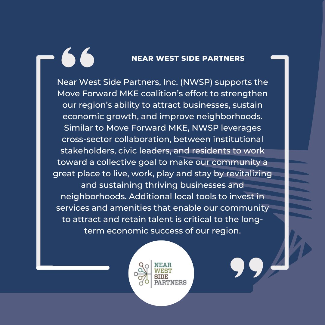 MoveForward_MKE's tweet photo. In their own words, featuring Near West Side Partners, Inc. https://t.co/7rKdMYpLy3