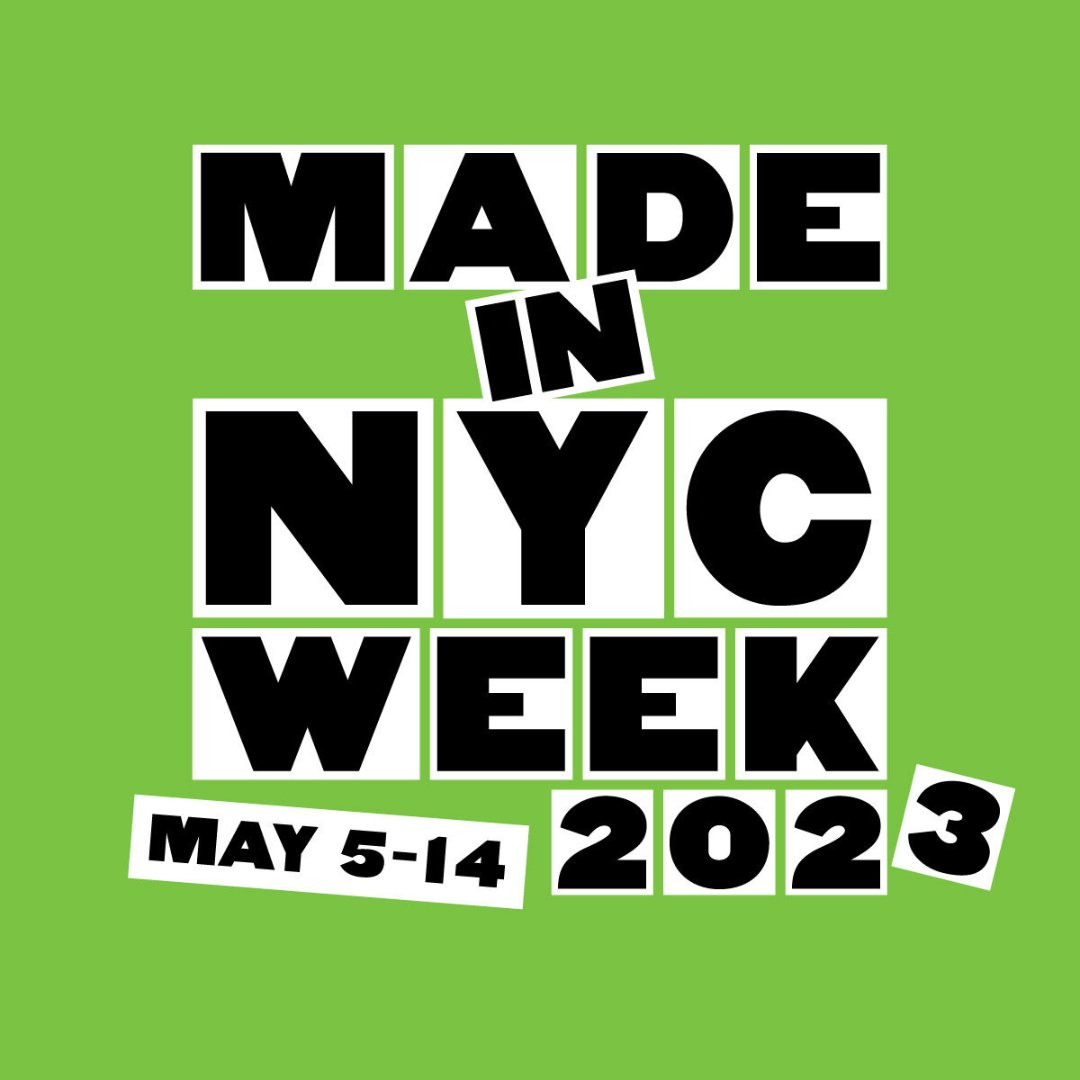 Save the date for the 5th annual #MadeinNYCWeek! Come celebrate the creativity of your neighbors, shop one-of-a-kind items, and keep your dollars in the local community during our annual celebration of NYC’s vibrant #manufacturing and #maker community.
madeinnycweek.com/minycweek-2023/