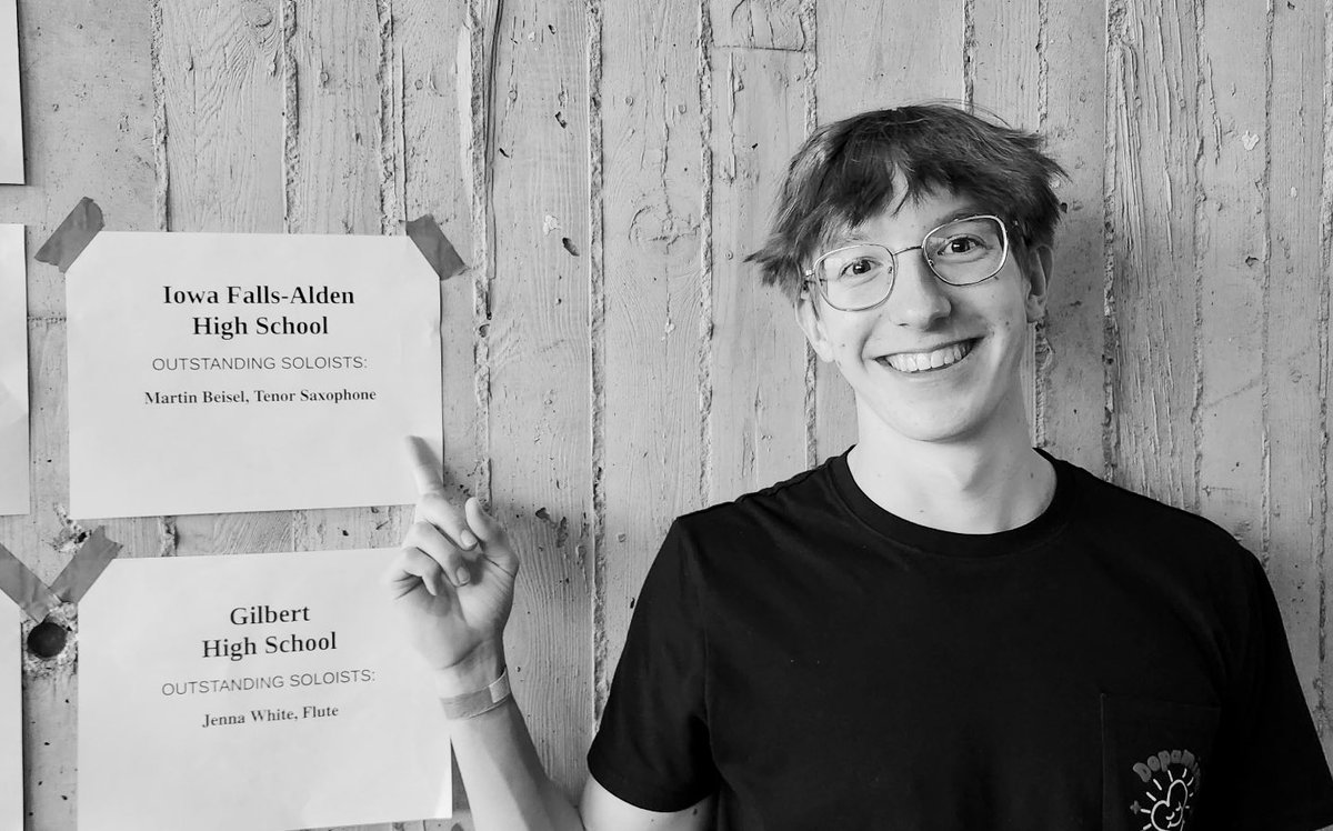 ifabands's tweet image. Congratulations to Martin Beisel, IJC Outstanding Soloist! 👏🏼 🎷 #IFACadetPride