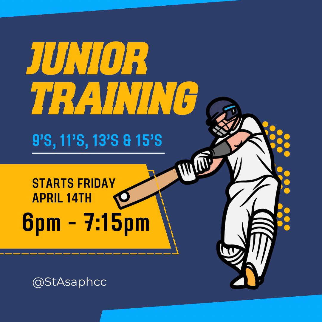StAsaphCC's tweet photo. 💥Season 2023💥 

We can’t wait to see you all back at the club this summer!

See below for what we’ve got planned👇👇👇👇

#COYS https://t.co/y7e0h68eLN