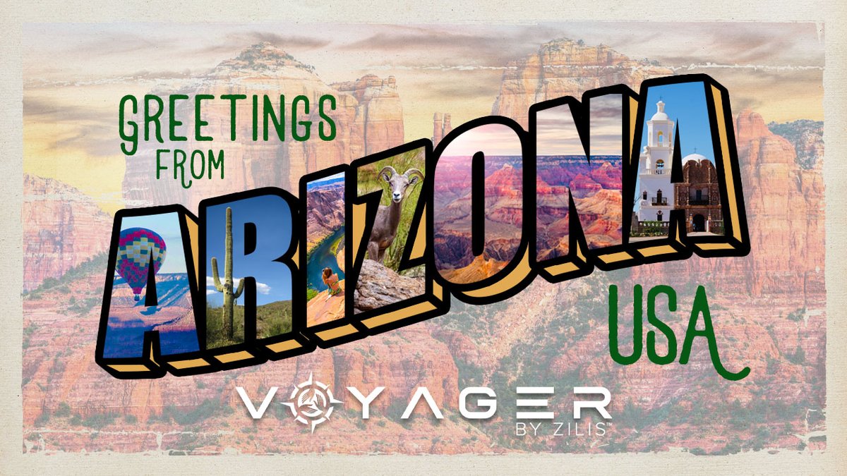 Let Voyager help you explore for less! Choose
one of these incredible Arizona Destinations and then visit VoyagerbyZilis.com for unbeatable savings!
1. Grand Canyon National Park
2. Sedona
3. Vermilion Cliffs
4. Lake Havasu
5. Bisbee
6. Lake Powell