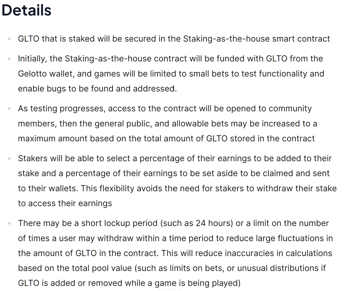 Gelotto2's tweet photo. Are you ready to stake your $GLTO as the house? Did you know Gelotto is poised to emerge as one of the few real-yield projects in the #CosmosEcosystem? 

Stay tuned for our in-depth article, coming your way shortly! 📰

Do you hold $GLTO in your portfolio, or will you take the risk of betting against the house? 🎲💰