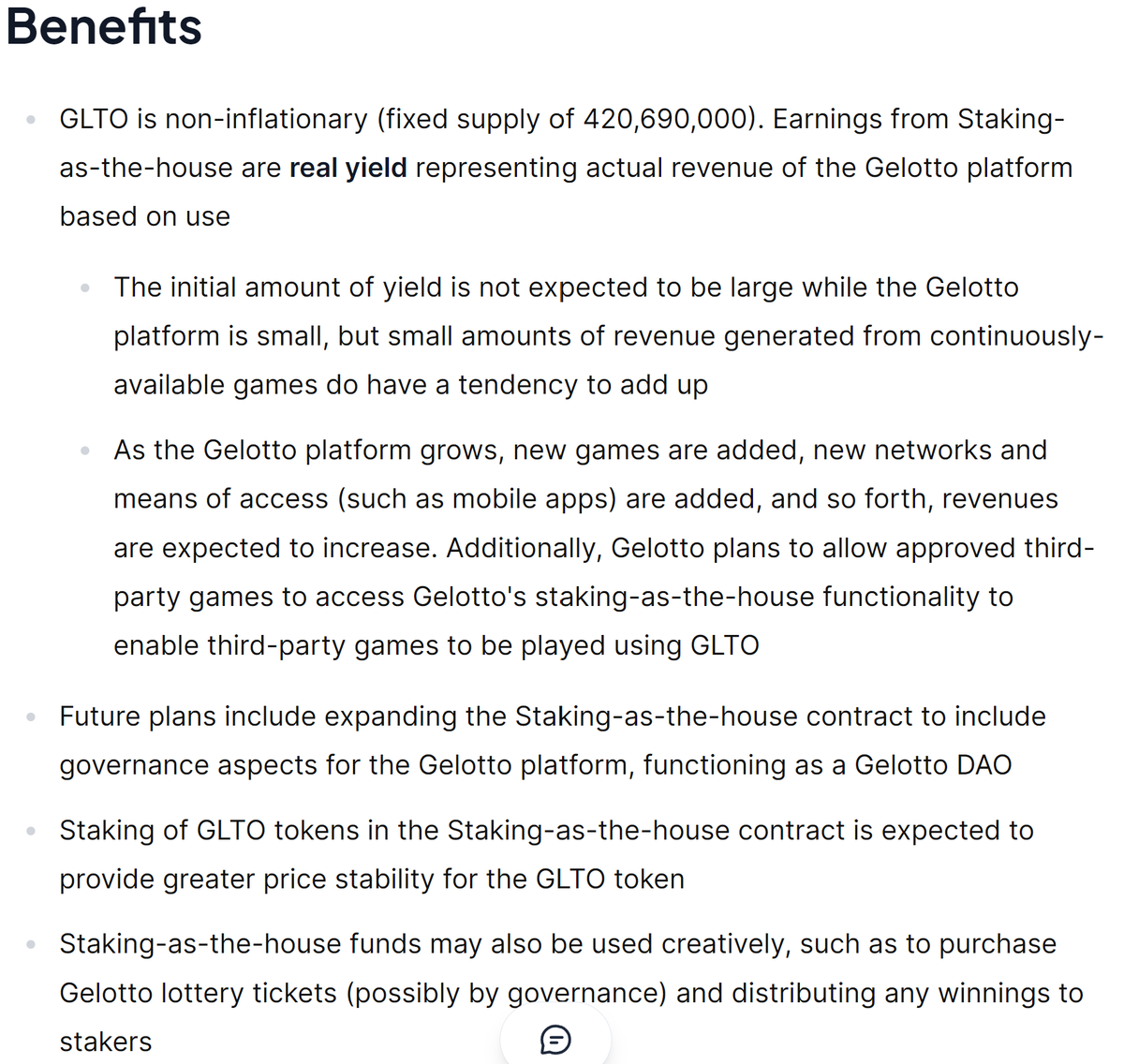 Gelotto2's tweet photo. Are you ready to stake your $GLTO as the house? Did you know Gelotto is poised to emerge as one of the few real-yield projects in the #CosmosEcosystem? 

Stay tuned for our in-depth article, coming your way shortly! 📰

Do you hold $GLTO in your portfolio, or will you take the risk of betting against the house? 🎲💰
