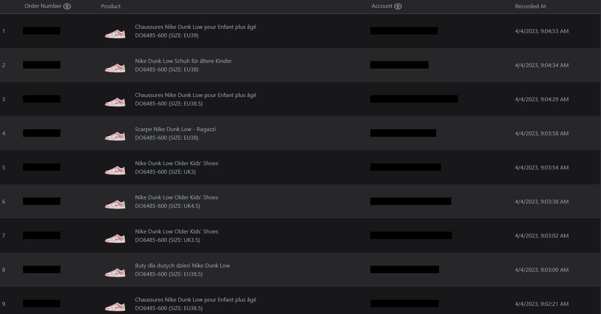 trayserr's tweet image. too easy with this setup : 

BOT : @AAShoppingBot 
CG: @KosherMoneyGang 
PROXIES : @Marsproxies 
ACCS : @SZSIMPACC