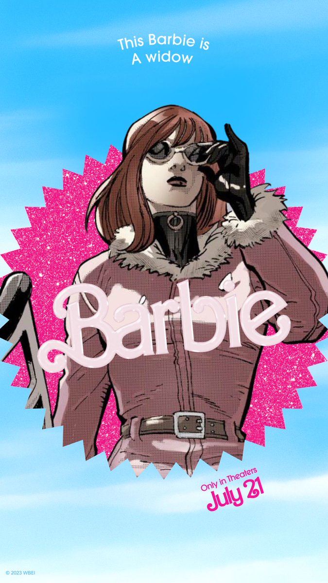 Barbie is the Black Widow! 

#Barbie