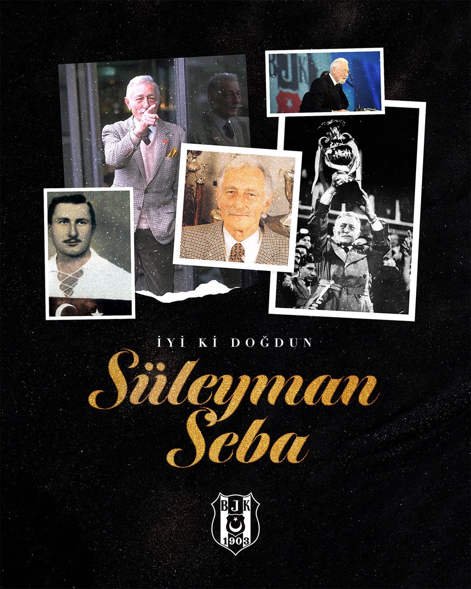 İyi ki doğdun #SüleymanSeba

Seni hiçbir zaman unutmayacağız, hep kalbimizdesin.

5 Nisan 1926-∞