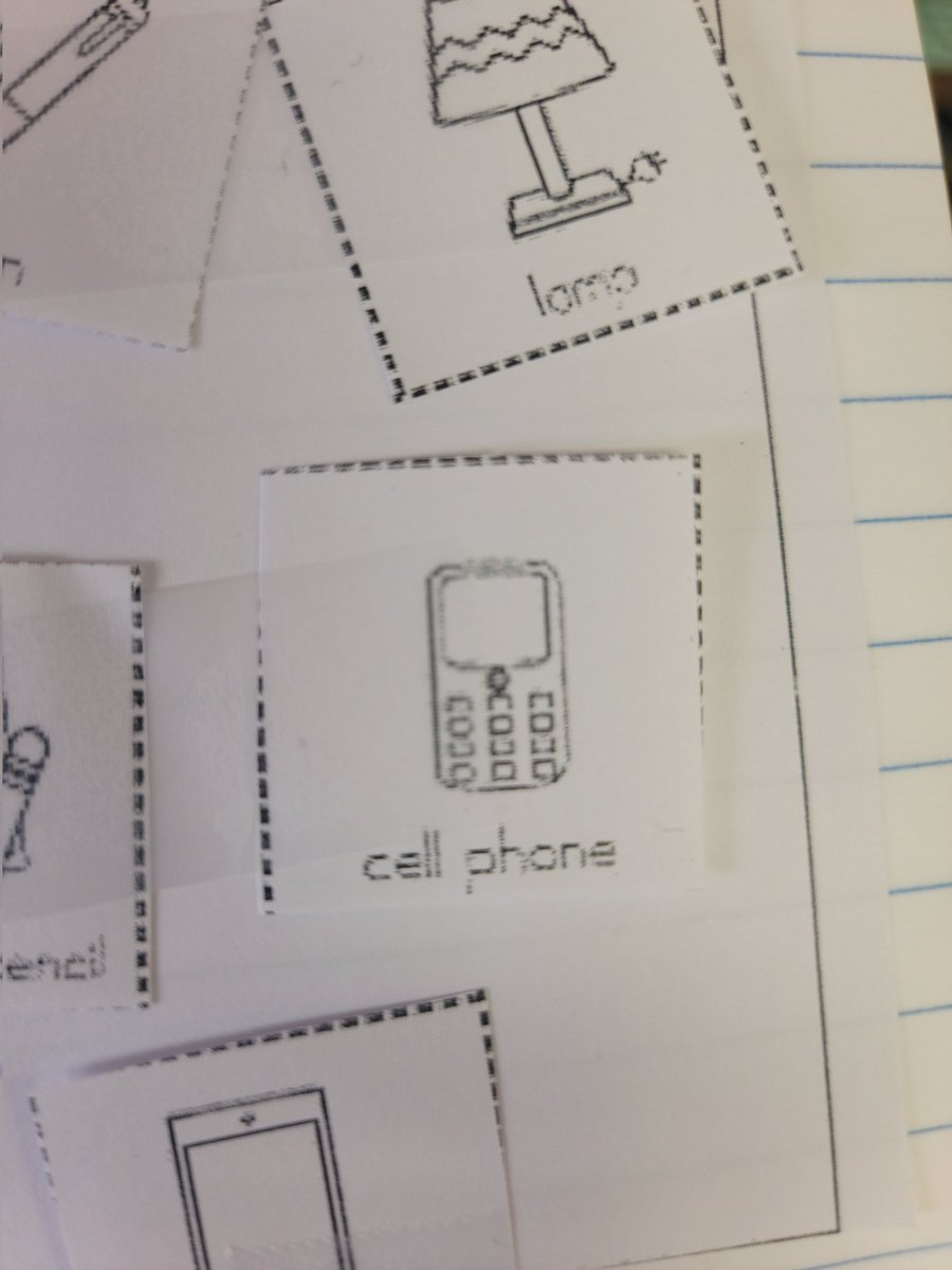 When you do a past vs. present sort, and the majority of your students say this cell phone is from the past...🙈 #notwrong but goodness I'm getting old.